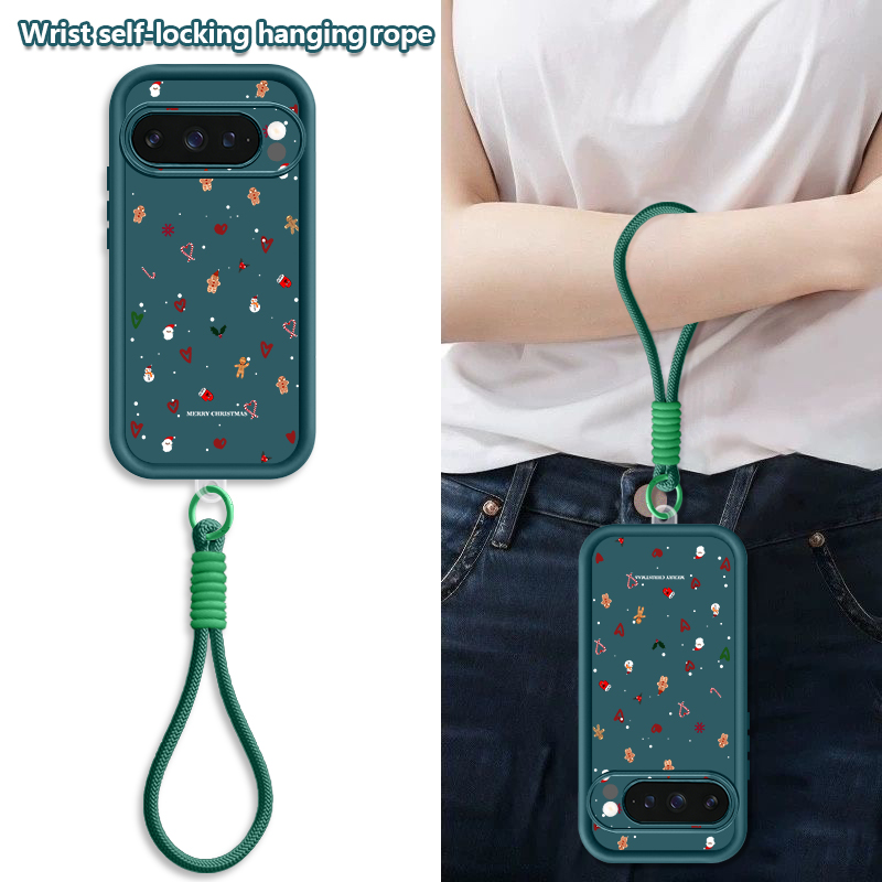 Phone Cases Google Pixel 7 - Casing Ponsel Pola Hati Natal untuk