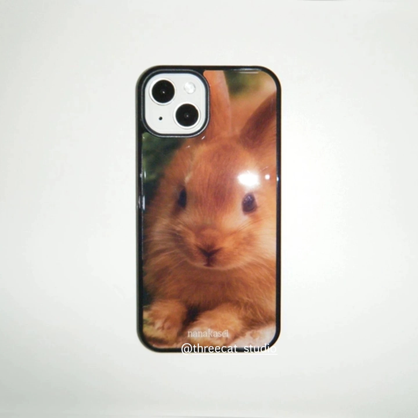 Phone Cases Vintage - Casing HP Korea Vintage Caramel Bunny