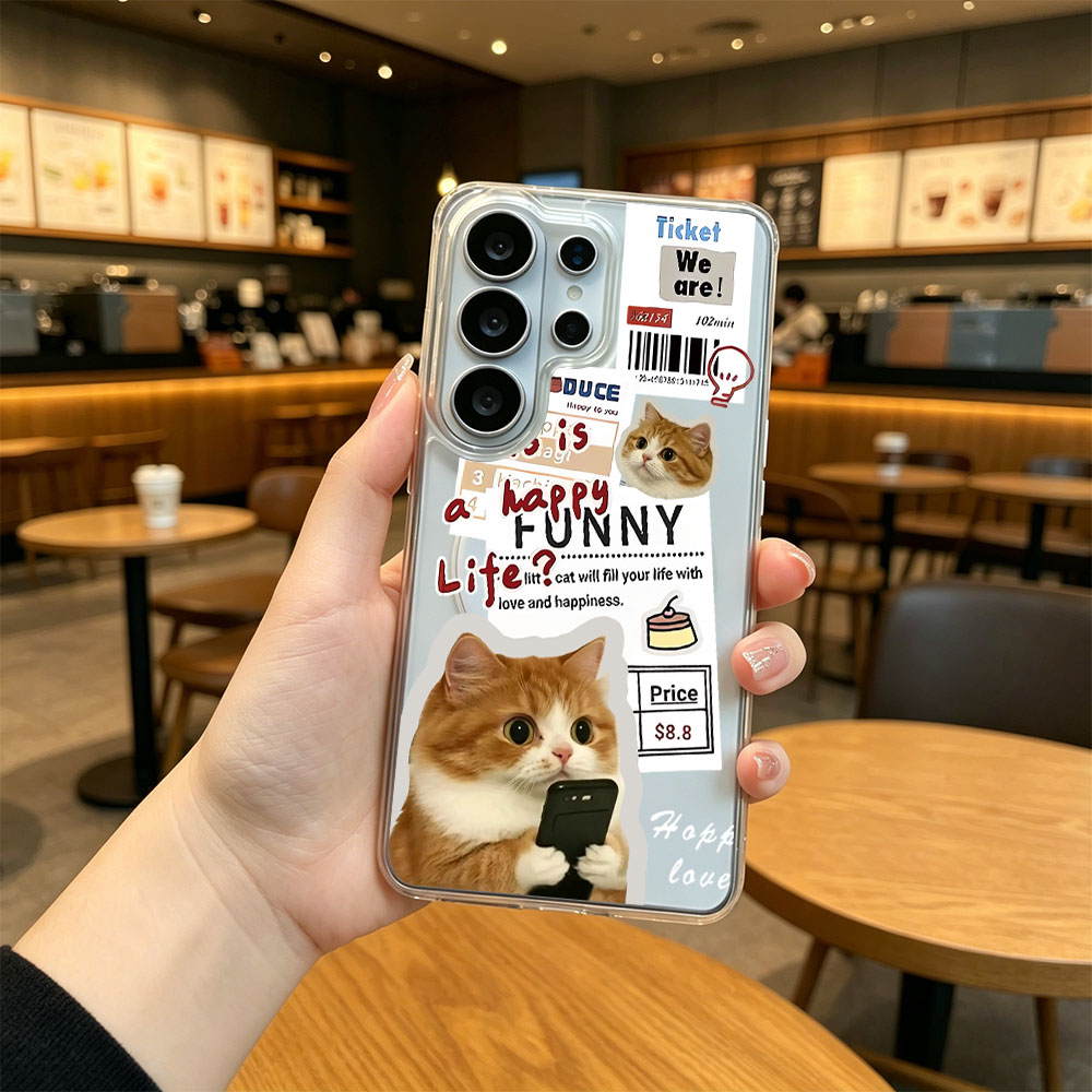 Phone Cases Magnetic - Casing Ponsel Akrilik Transparan Magnetik Untuk