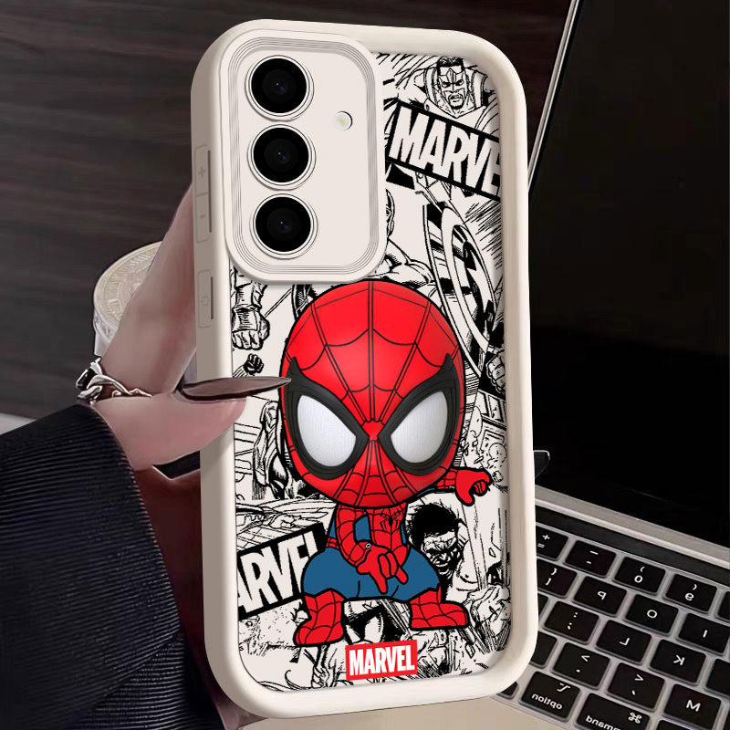 Phone Cases Galaxy S26 - Casing Lucu Marvel Spiderman untuk Samsung