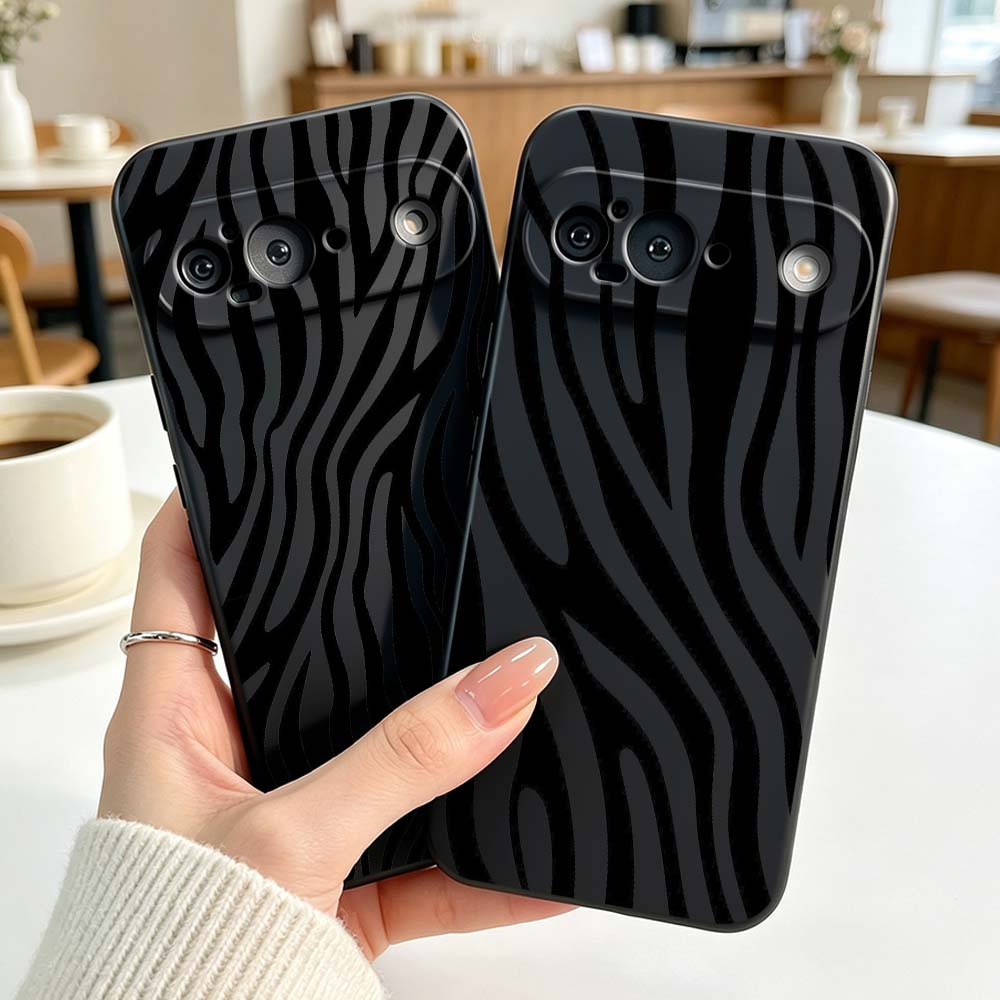 Phone Cases Zebra - Penutup Silikon Pola Zebra Mewah untuk