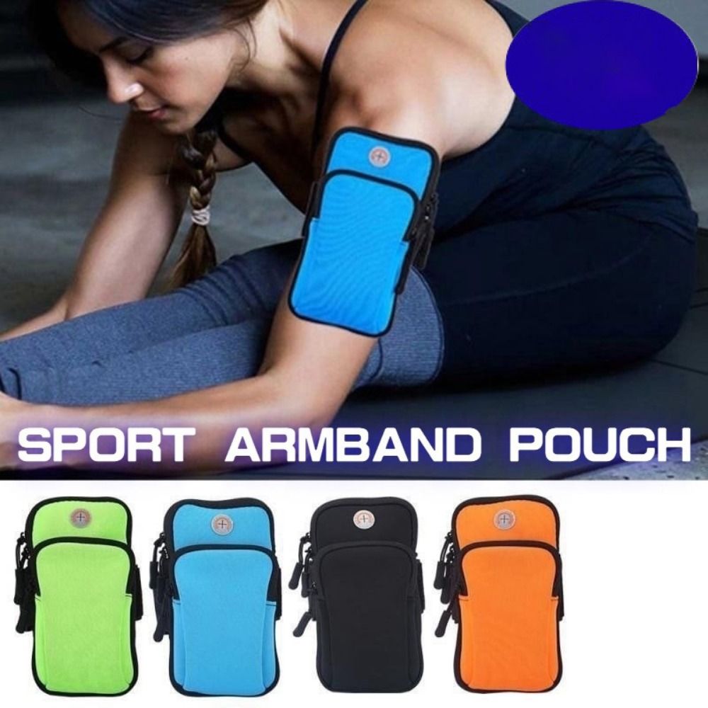 Phone Cases Green - Casing Ponsel Gelang Olahraga Neoprene Portabel