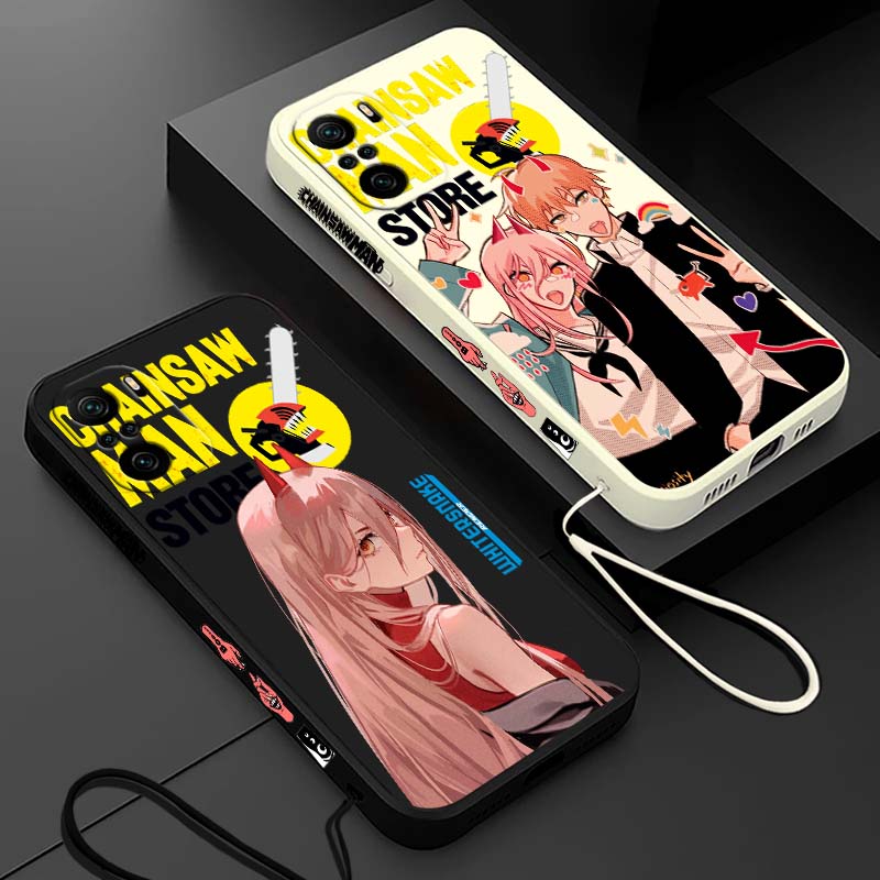 Phone Cases Men - Casing HP Anime Chainsaw Man Power