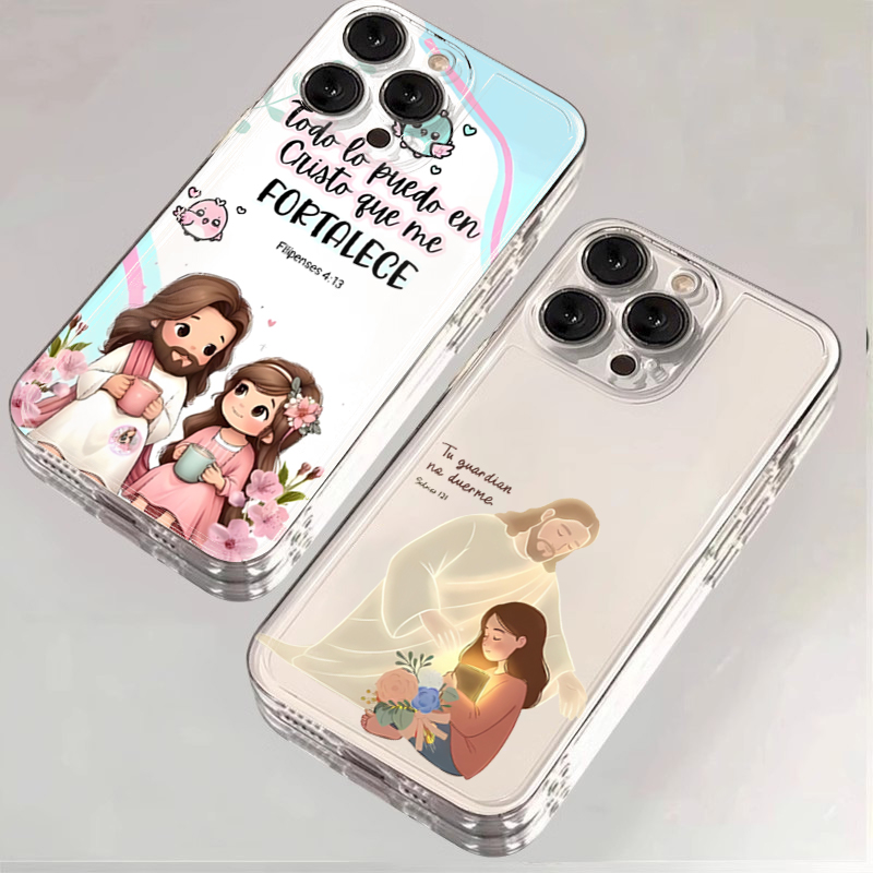 Phone Cases Xiaomi 14 - Casing Ponsel Gambar Ayat Alkitab Yesus
