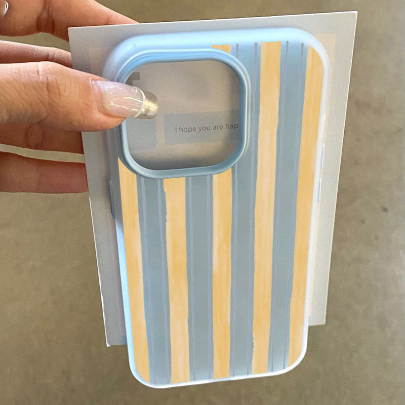 Phone Cases Galaxy S26 - Casing Ponsel Bergaris Kuning Stylish Untuk