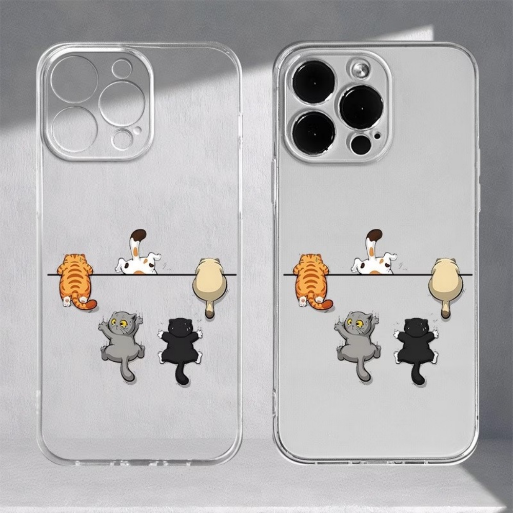 Phone Cases Like Loopy - Casing HP Motif Lima Kucing Lucu