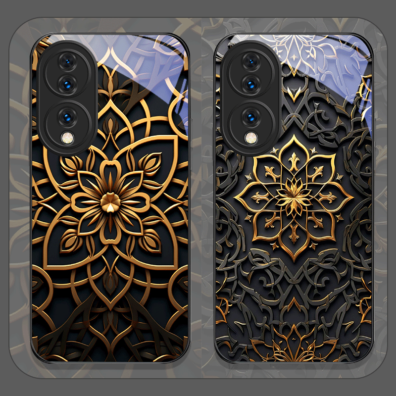 Phone Cases Zebra - Casing Ponsel Kaca Tempered Motif Daun