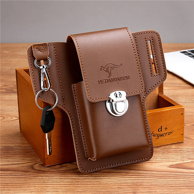 Phone Cases Men - Tas Sabuk Ponsel untuk Pria, Kantong