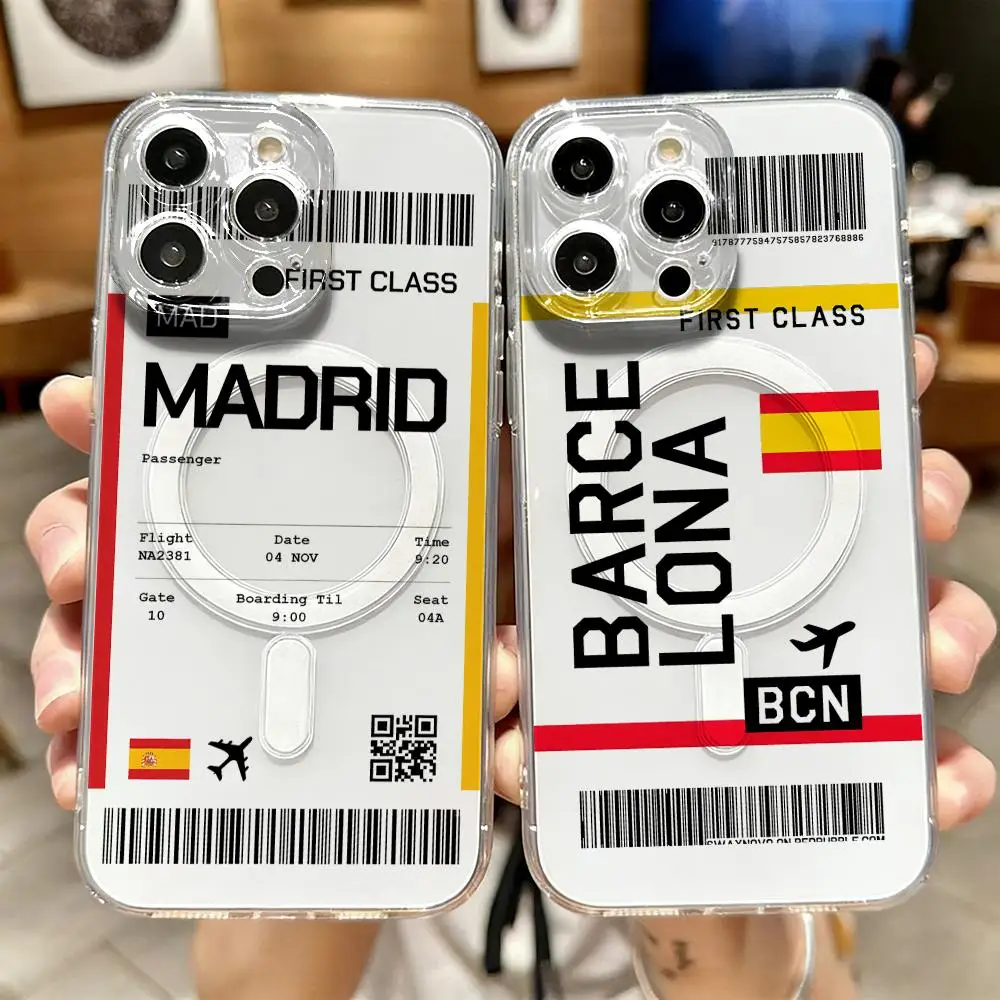 Phone Cases Magnetic - Casing HP iPhone 17 16 15