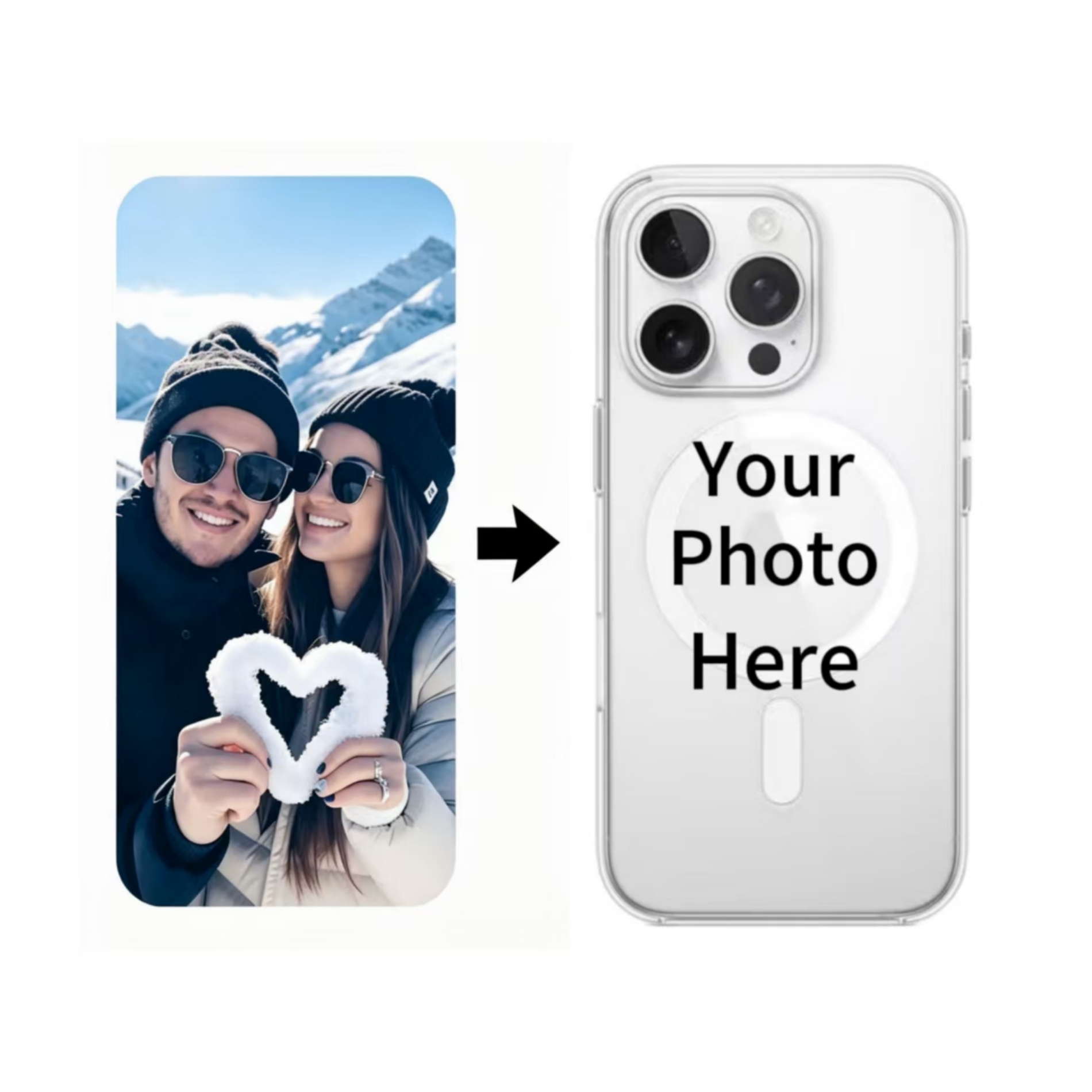 Phone Cases With Pictures - Casing Magnetik Untuk iPhone 13 11