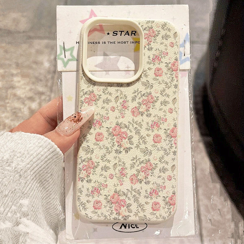 Phone Cases Cool Girl - Casing Ponsel Lembut Klasik Motif Bunga