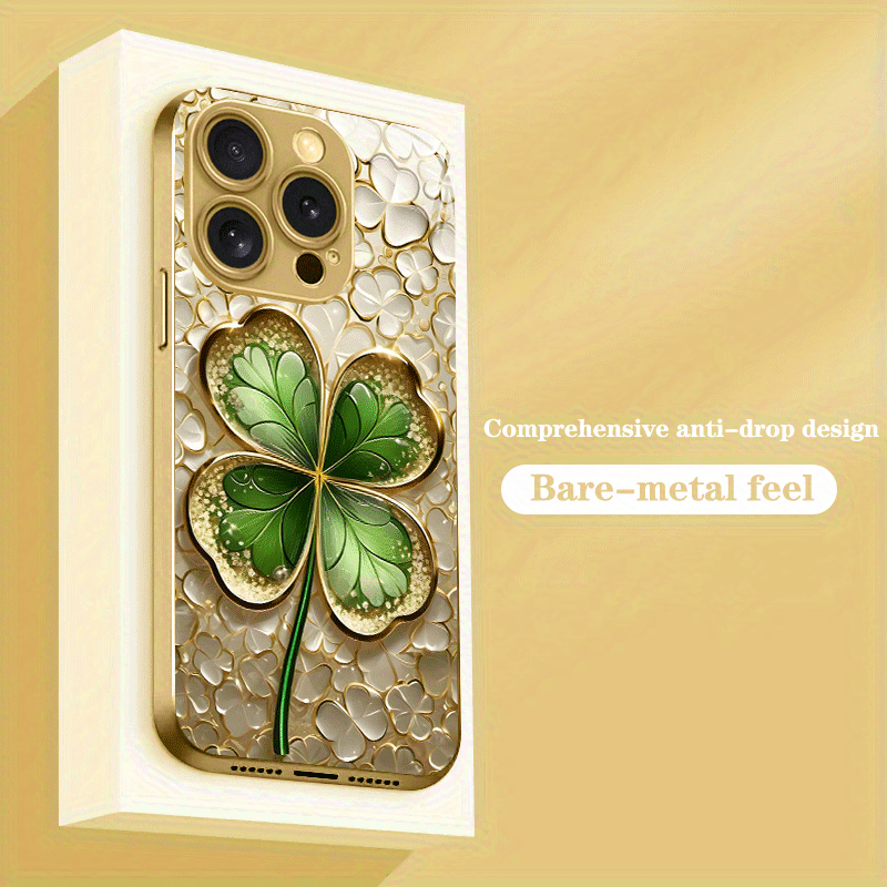 Casing ponsel kaca dengan cat  - Phone Cases Green ulasan dan harga