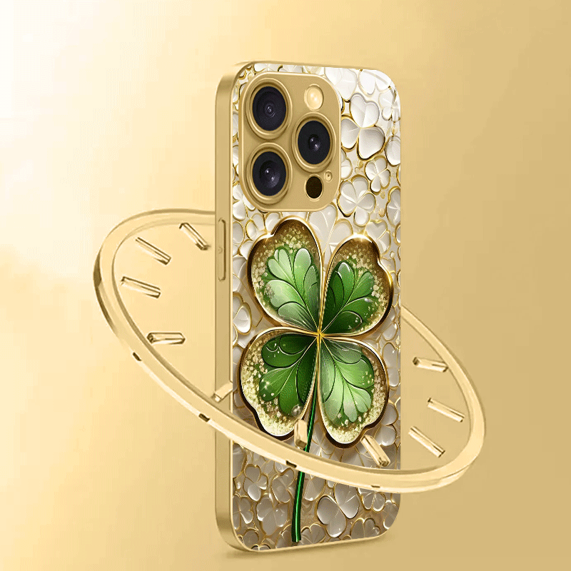 Casing ponsel kaca dengan cat  - Phone Cases Green ulasan dan harga