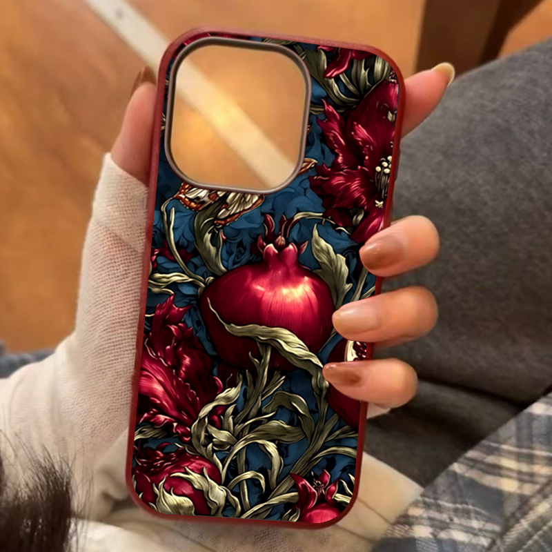 Casing HP Seni TPU Delima Vint - Phone Cases Vintage ulasan dan harga
