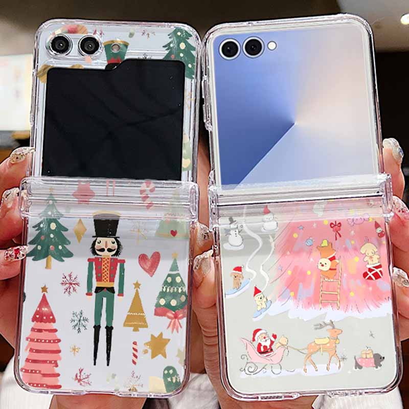 Casing Ponsel Transparan Motif - Phone Cases Z Flip 7 ulasan dan harga