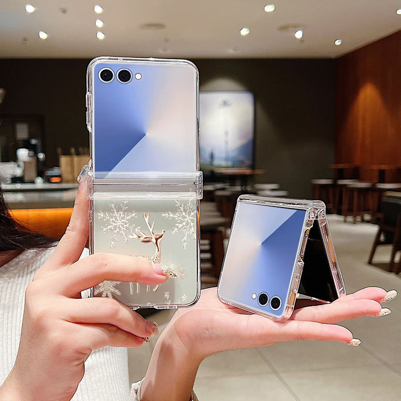 Casing Ponsel Transparan Motif - Phone Cases Z Flip 7 ulasan dan harga