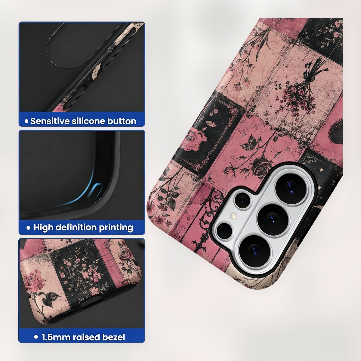 Casing Ponsel 2-in-1 Berlapis  - Phone Cases Vintage ulasan dan harga