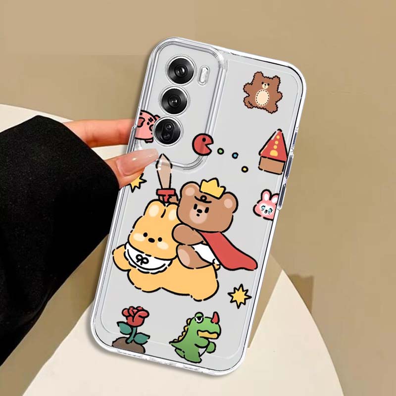 Kartun Anjing Kucing Lucu untu - Phone Cases Oppo ulasan dan harga