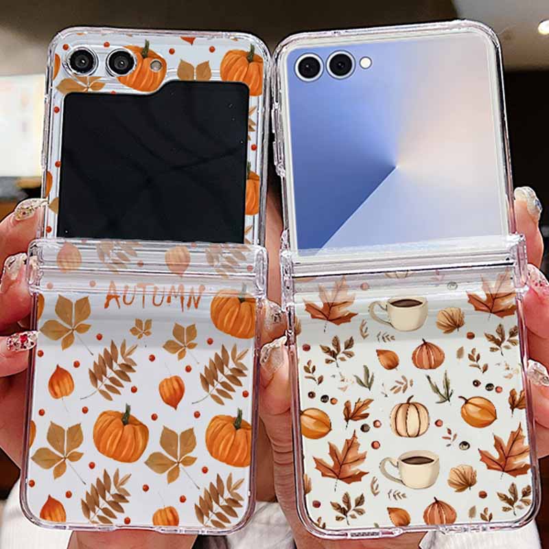 Casing Ponsel Pola Daun Maple  - Phone Cases Z Flip 7 ulasan dan harga