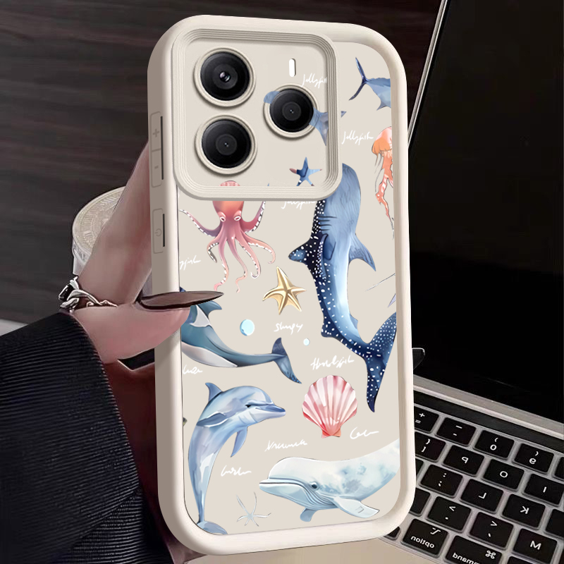 Casing Lembut Bermotif Lumba-l - Phone Cases Xiaomi 14 ulasan dan harga