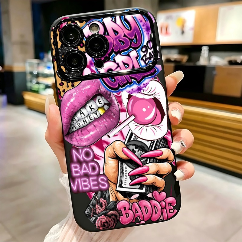 Casing Ponsel Motif Grafiti Bi - Phone Cases Cool Girl ulasan dan harga