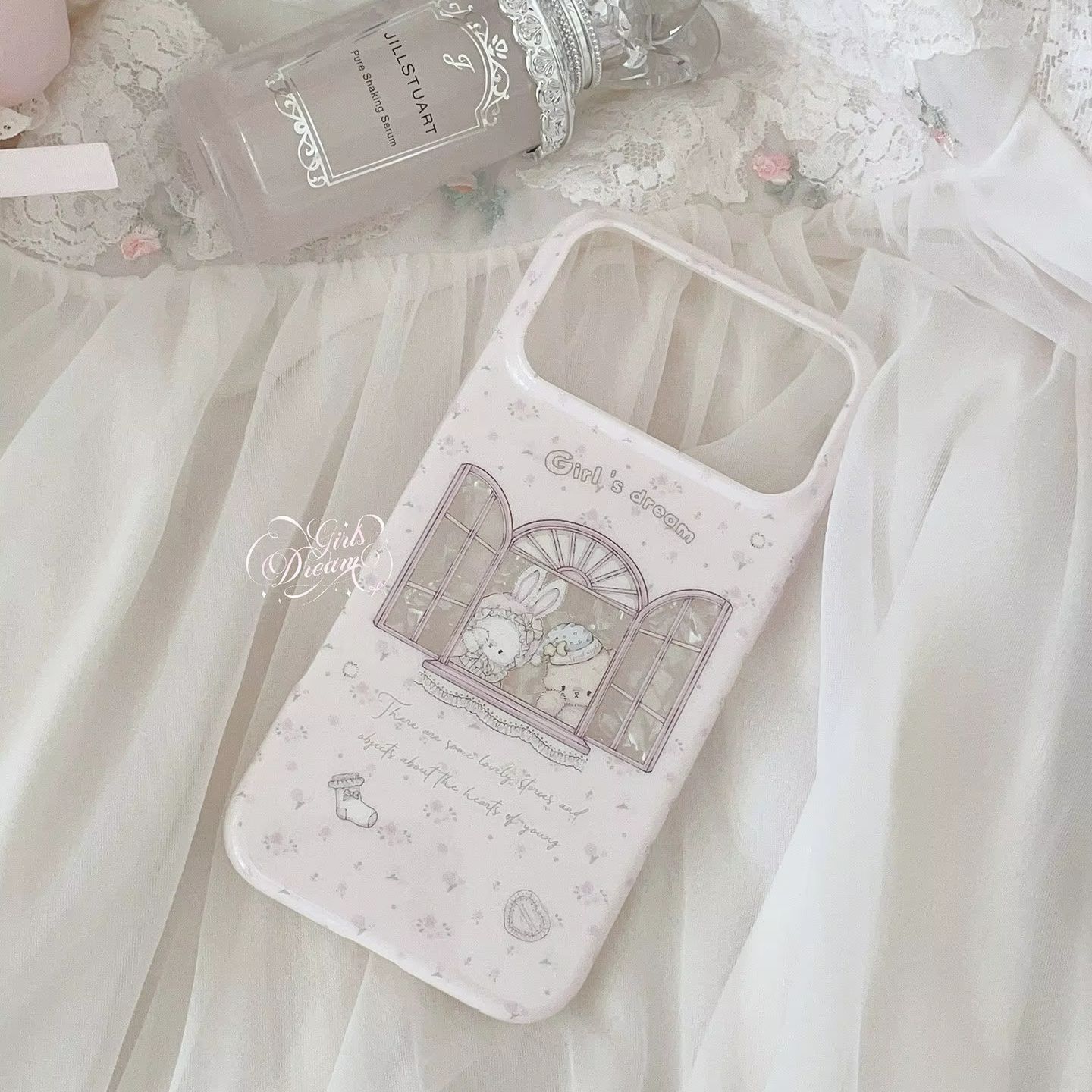 Casing HP Kawaii Bunny Bear Fl - Phone Cases Cool Girl ulasan dan harga