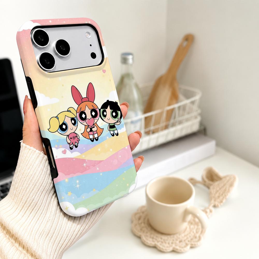 Casing Ponsel Anime P-Powerpuf - Phone Cases Cool Girl ulasan dan harga