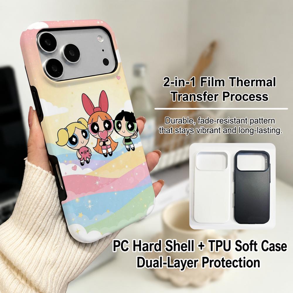 Casing Ponsel Anime P-Powerpuf - Phone Cases Cool Girl ulasan dan harga