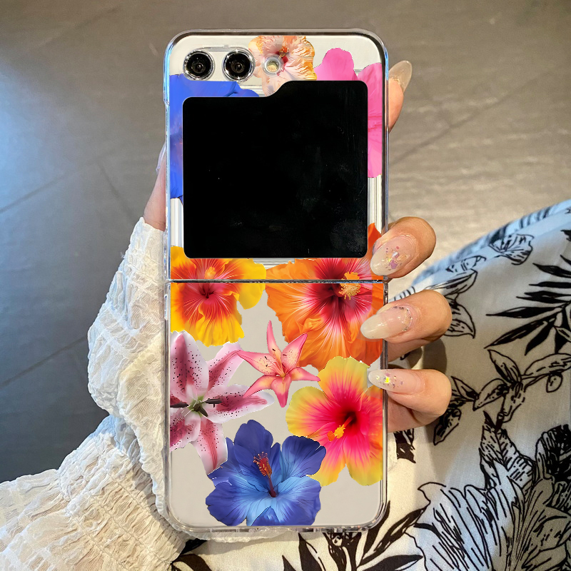 Casing Ponsel Motif Bunga Real - Phone Cases Z Flip 7 ulasan dan harga
