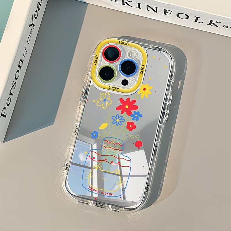 Casing Ponsel Cermin Desain Va - Phone Cases Like Loopy ulasan dan harga