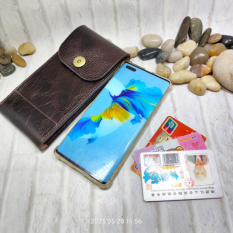 Tas Pinggang ponsel kulit asli - Phone Cases Men ulasan dan harga