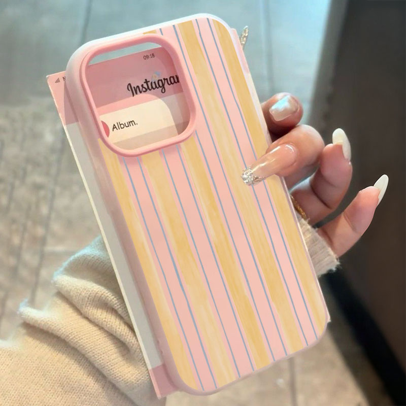 Casing Ponsel Bergaris Kuning  - Phone Cases Galaxy S26 ulasan dan harga