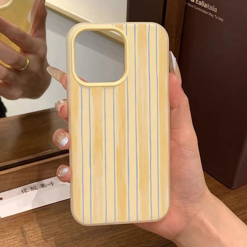 Casing Ponsel Bergaris Kuning  - Phone Cases Galaxy S26 ulasan dan harga