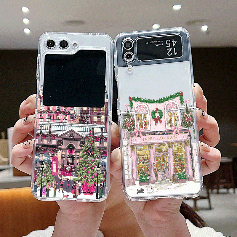 Casing Ponsel Transparan denga - Phone Cases Z Flip 7 ulasan dan harga