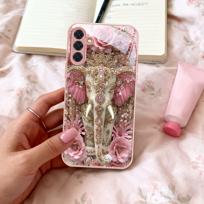 Casing Ponsel Kaca Motif Bunga - Phone Cases Vintage ulasan dan harga