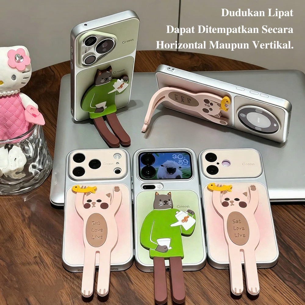 Penyangga Ponsel Kacamata Berg - Phone Cases Cool Girl ulasan dan harga