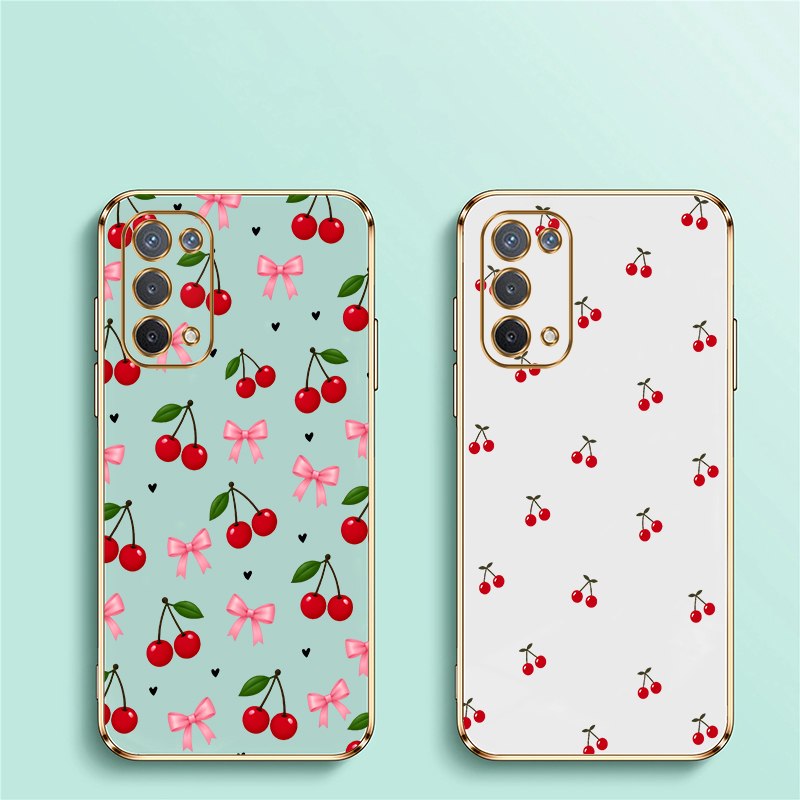 Casing Ponsel Pita Ceri Merah  - Phone Cases Oppo ulasan dan harga