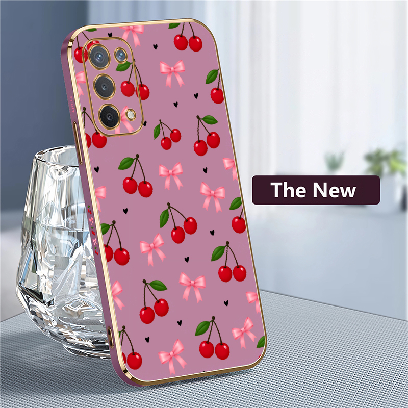 Casing Ponsel Pita Ceri Merah  - Phone Cases Oppo ulasan dan harga