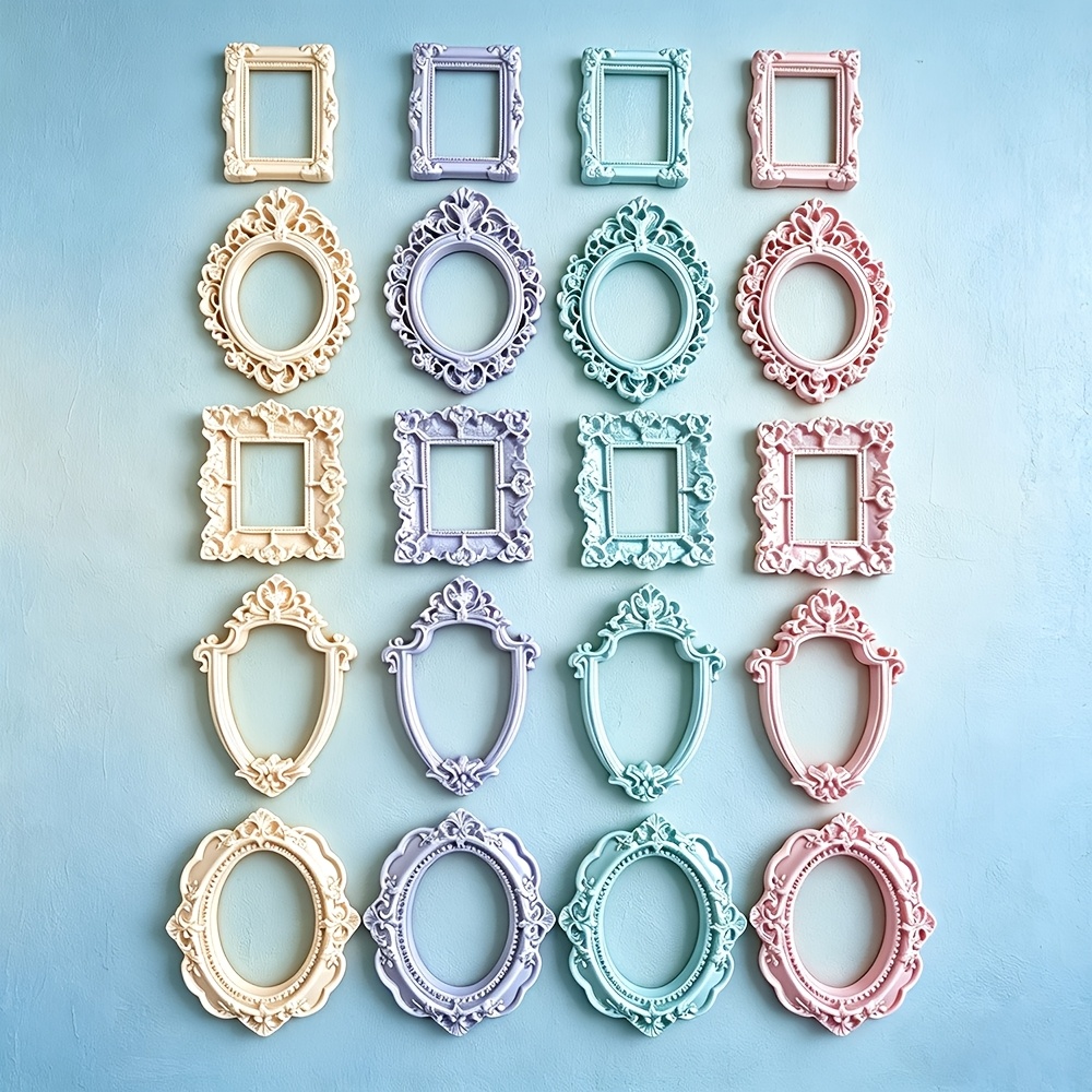 5Pcs Aksesoris Bingkai Resin M - Phone Cases Vintage ulasan dan harga