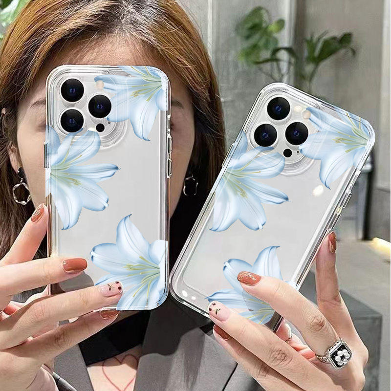 Casing Ponsel Bunga Lily Putih - Phone Cases Like Loopy ulasan dan harga