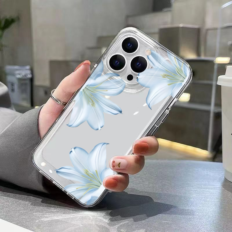 Casing Ponsel Bunga Lily Putih - Phone Cases Like Loopy ulasan dan harga