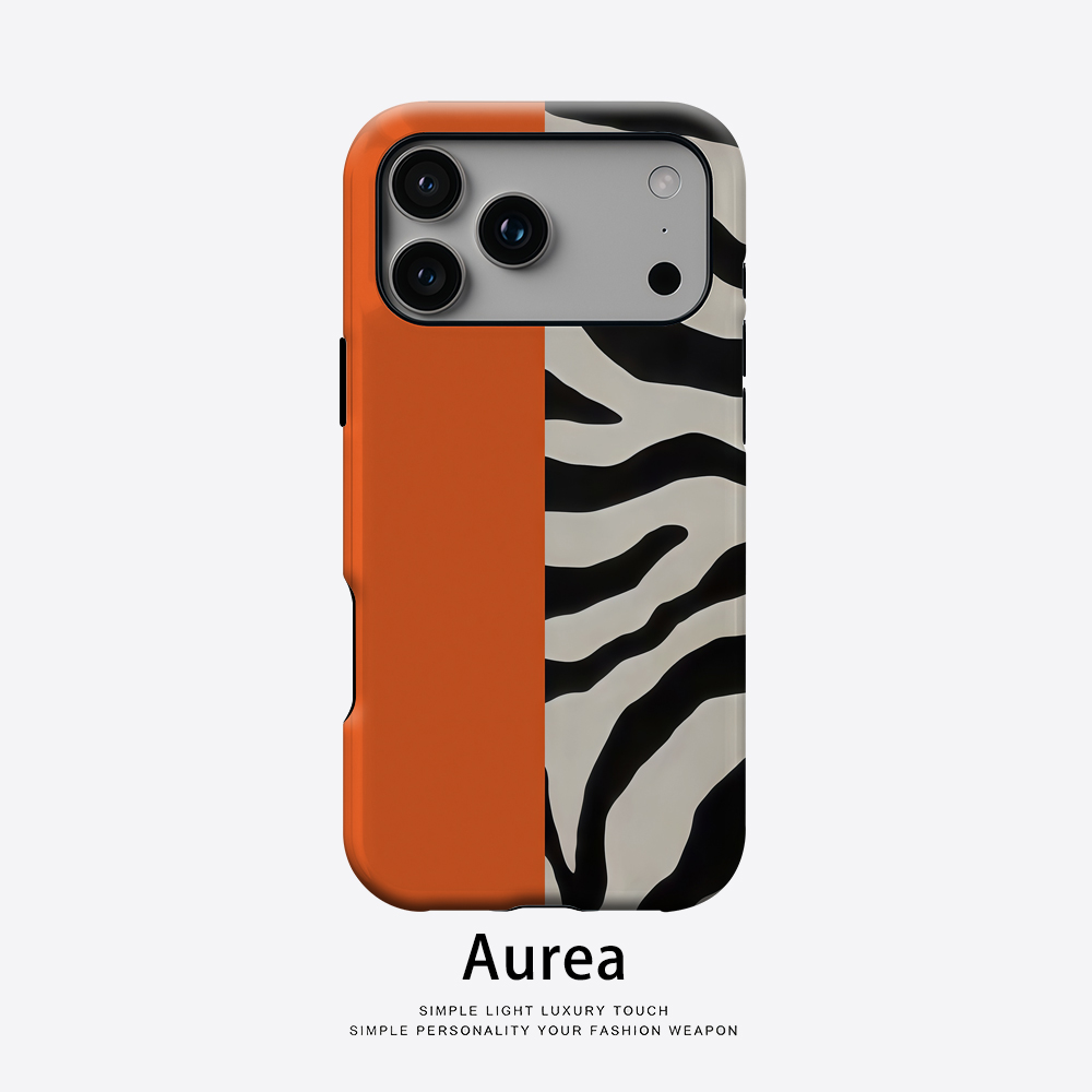 Casing Ponsel Blok Warna Orany - Phone Cases Zebra ulasan dan harga