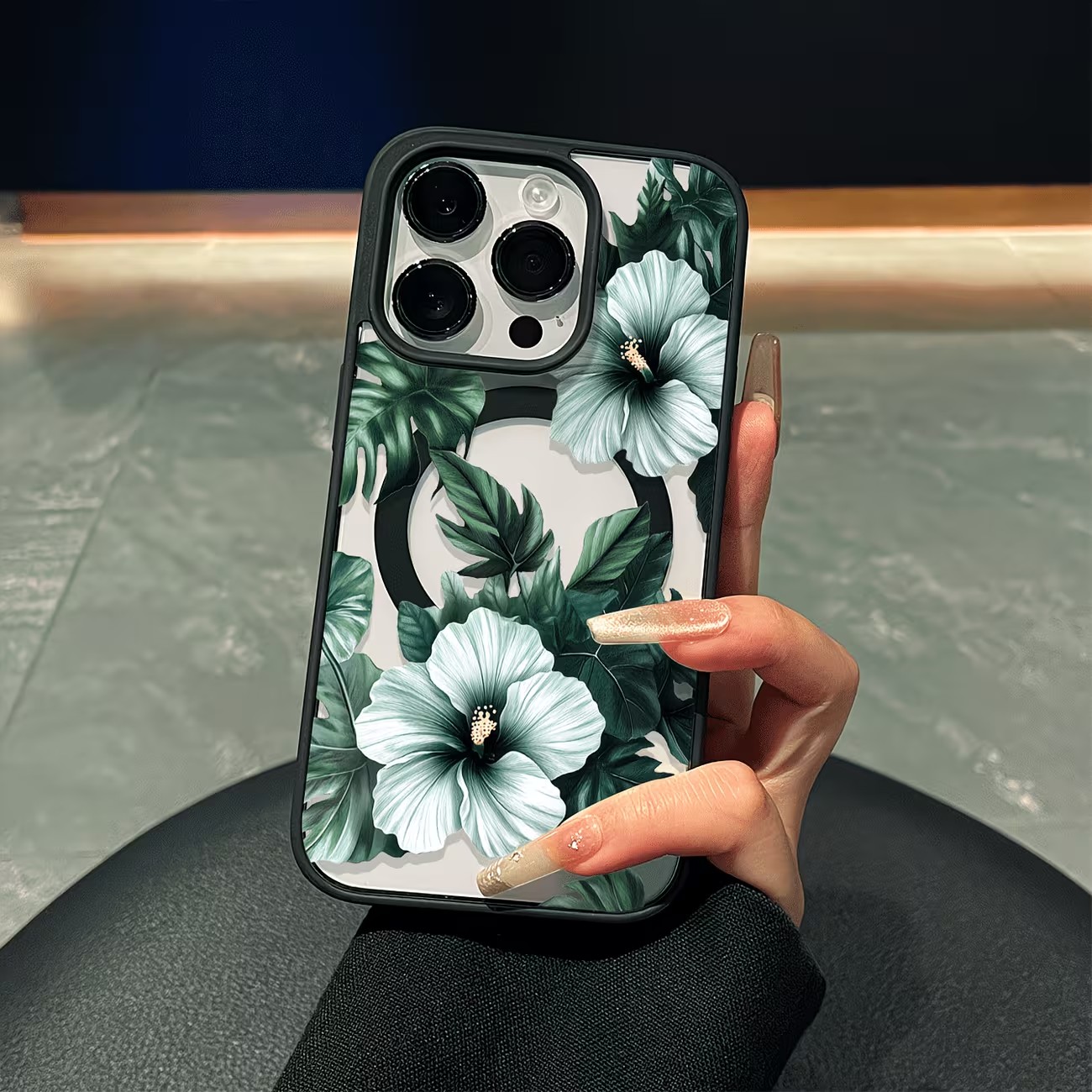 Casing Ponsel Motif Bunga Hija - Phone Cases Green ulasan dan harga